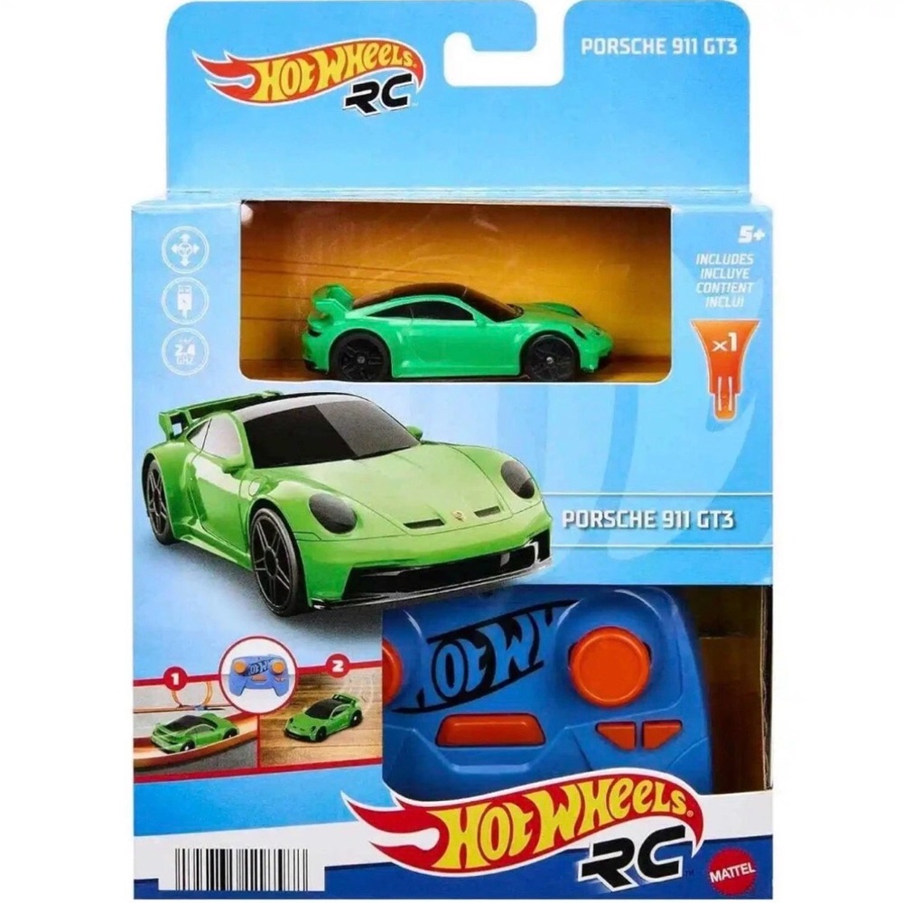 Hot Wheels RC Porsche 911 GT3 - Dynamic Green